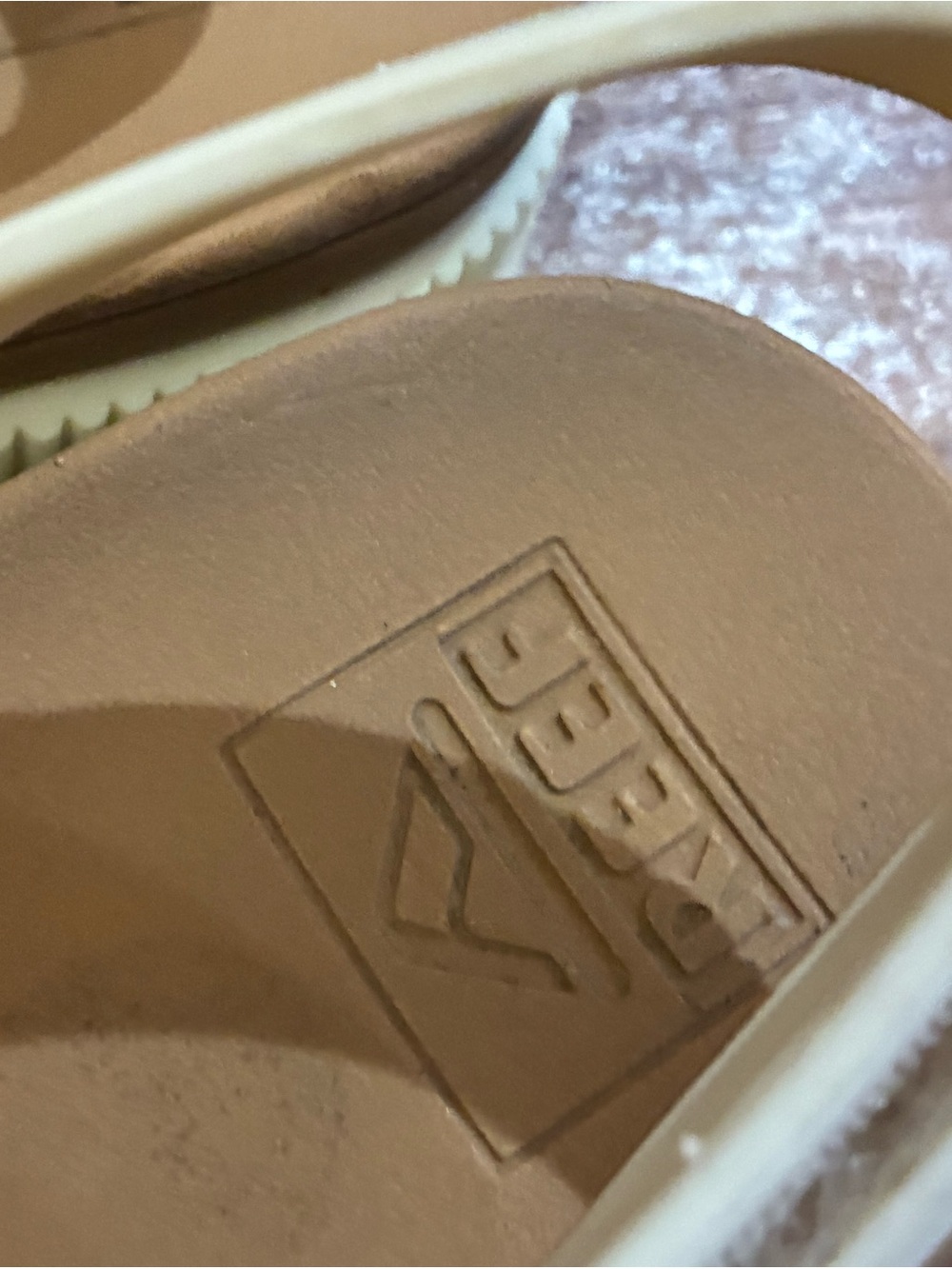 Reef Water Vista Higher Women's Platform Sandals Cloud Size 8W Beige - Picture 4 of 8